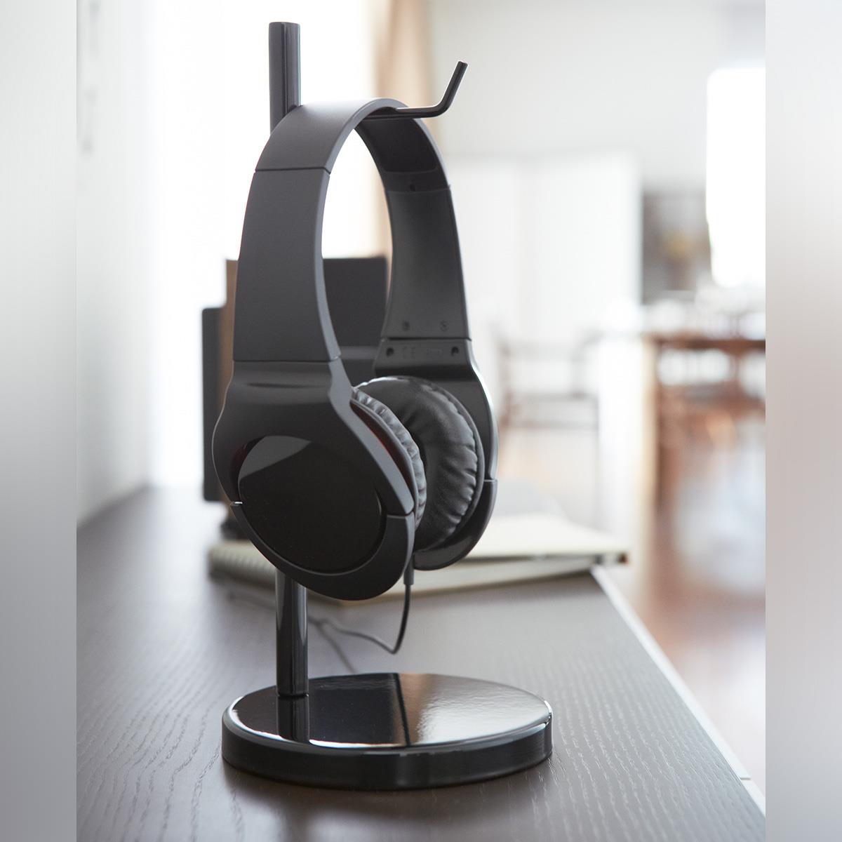Yamazaki holder til hovedtelefoner, SORT