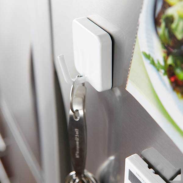 Yamazaki magnetisk enkeltknage, hvid