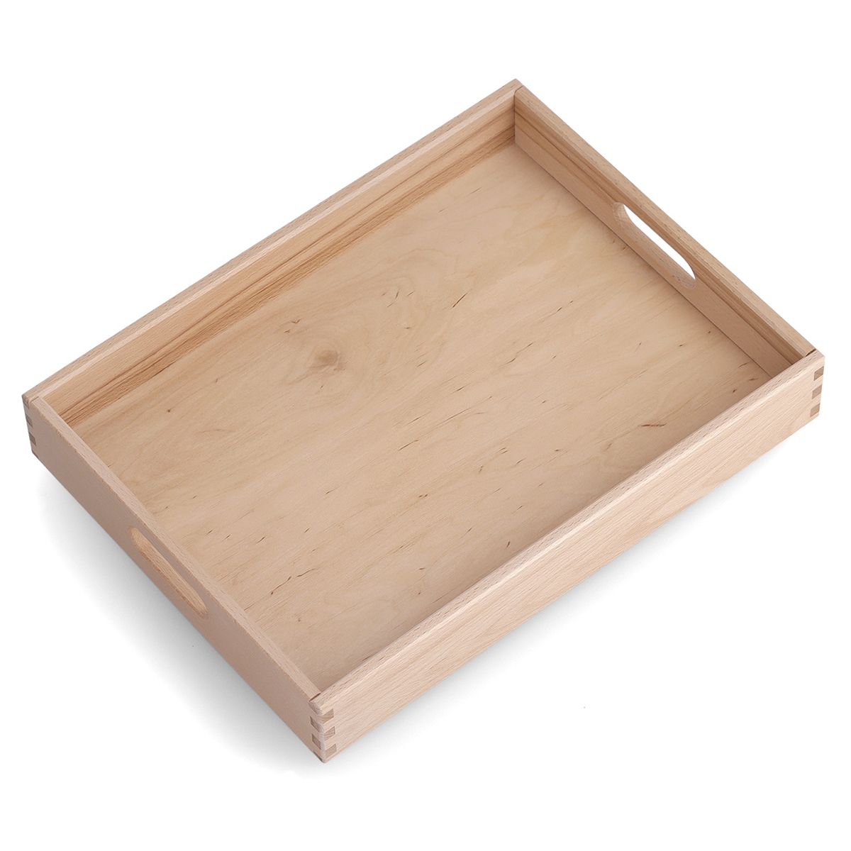 Anker stabelbar bakke i bøgetræ - 40x30 cm.